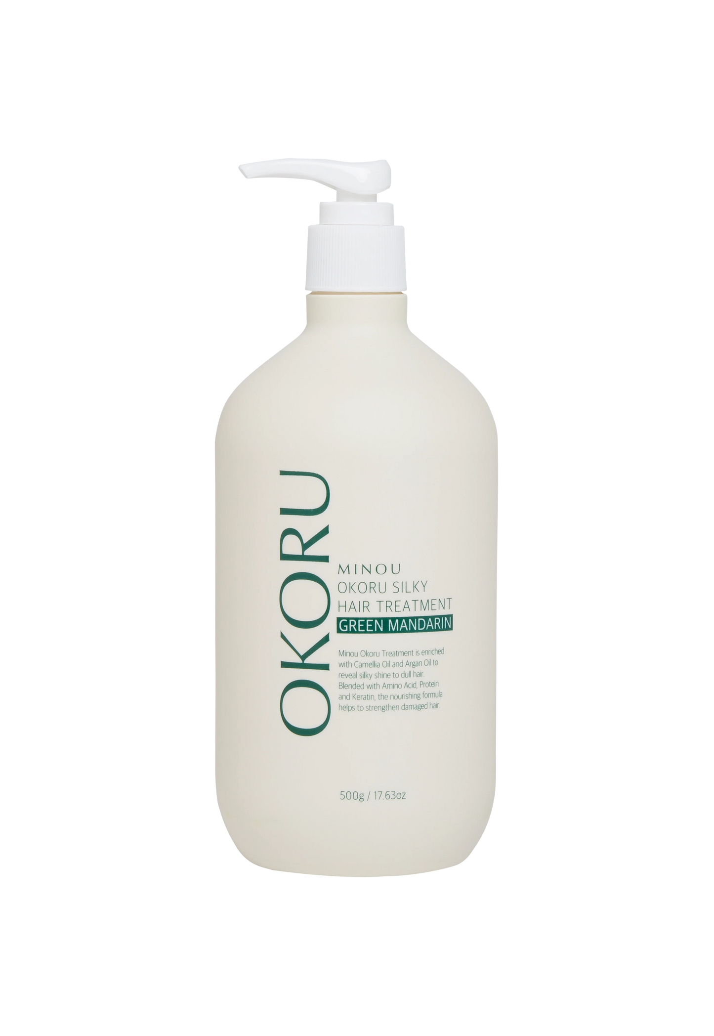 OKORU Silky Hair Treatment - Green Mandarin 500g