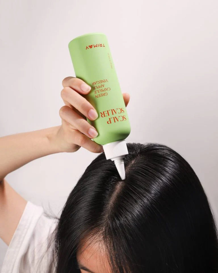 Trimay Green Capsule Apple Vinegar Scalp Scaler